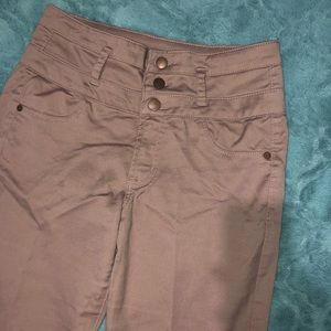 Dusty Rose High Waisted Jeans